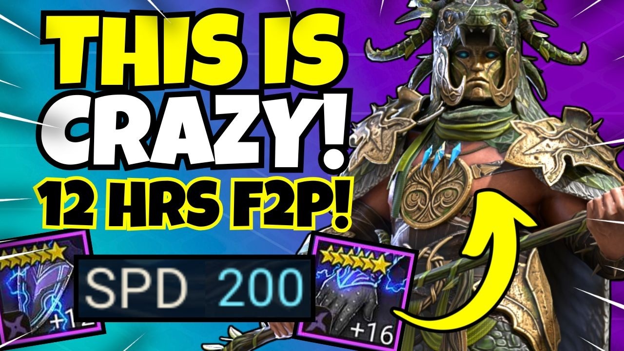 ЛУЧШЕЕ ВРЕМЯ ДЛЯ СТАРТА &mdash; Мой ЛУЧШИЙ F2P-аккаунт 1-го дня!!! [Raid: Shadow Legends]