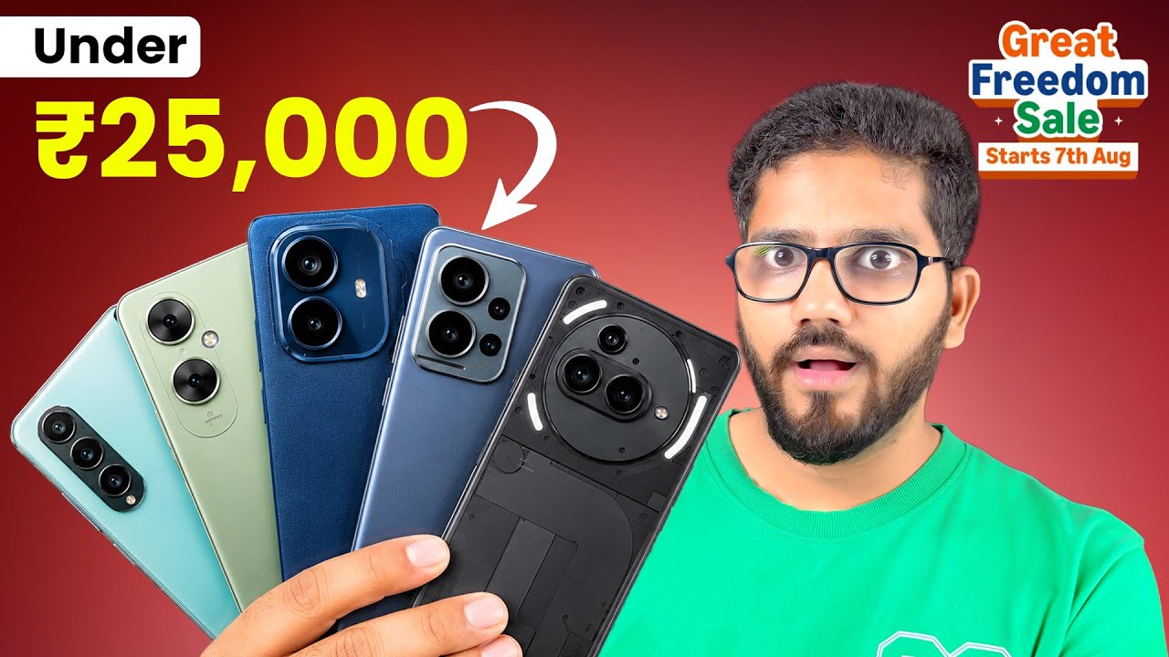 Best 2026 Launched Smartphone Under 25000 🔥 Amazon Great Freedom Sale 🔥