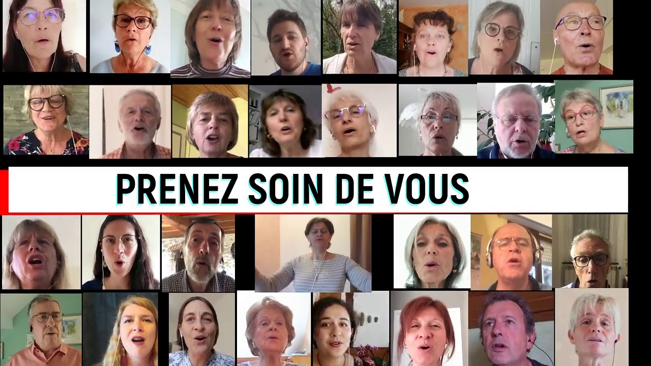COUP D CHŒUR Chambéry confiné - viens on s aime
