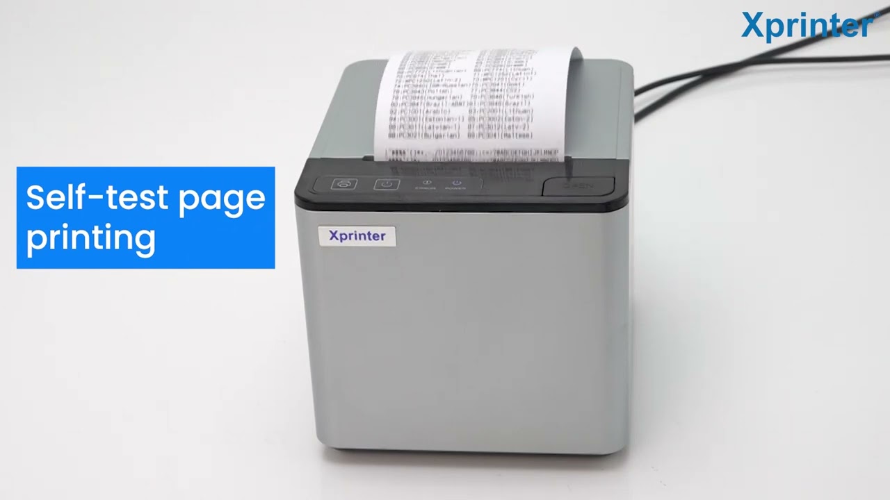 Xprinter Upgraded Design 80mm Cube Thermal POS Printer XP-Q809K