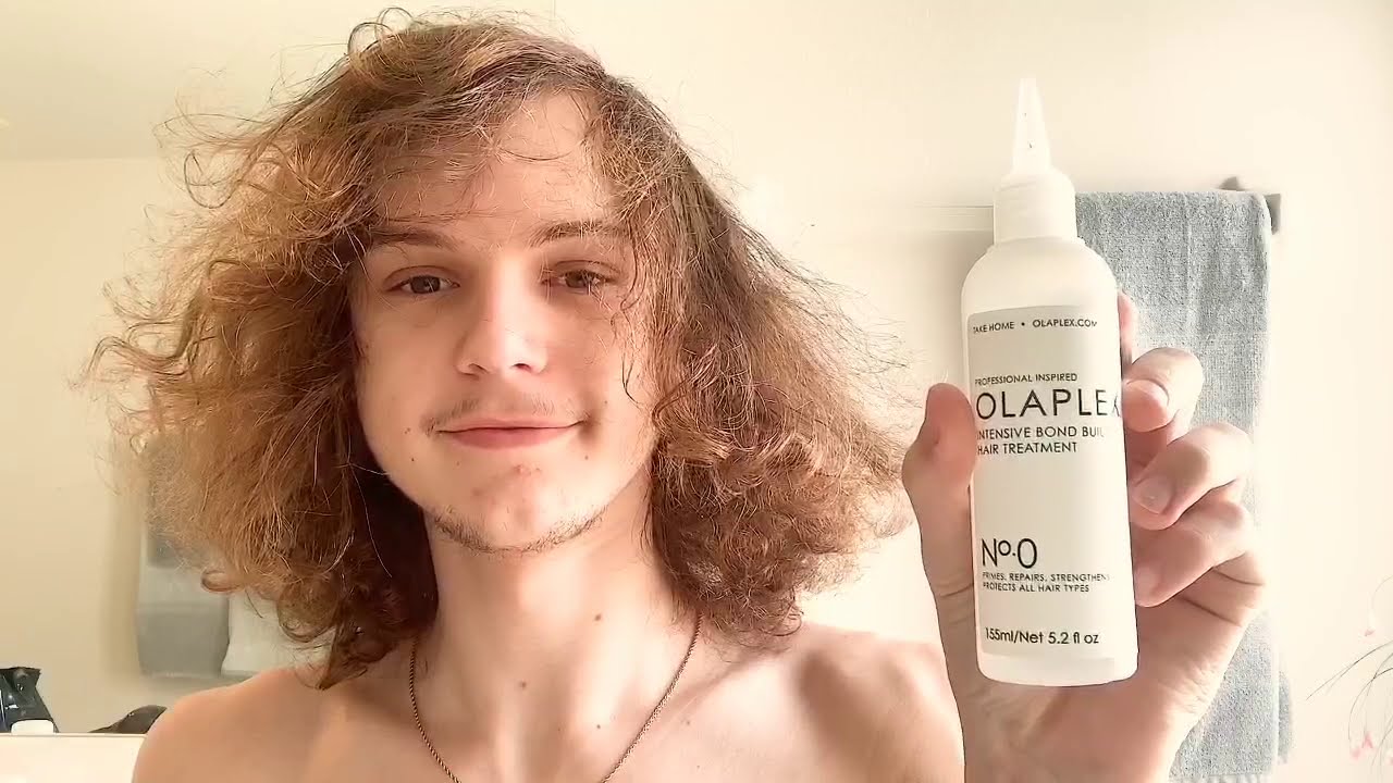 BEFORE & AFTER USING OLAPLEX N&ordm;.0 WITH JOE