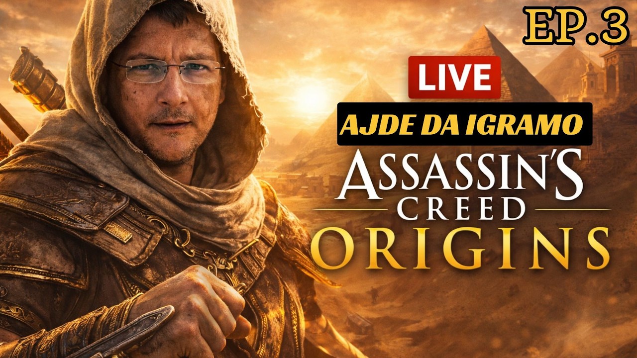 OD NOOBA DO OZBILJNOG IGRAČA ? | AC ORIGINS  | PS5 GAMEPLAY | Epizoda.3