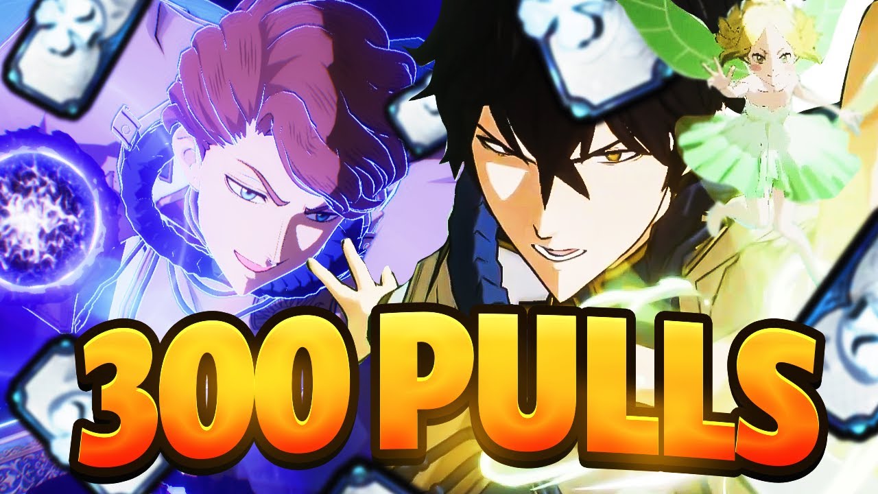 300 SUMMONS FOR LANGRIS AND YUNO! | Black Clover Mobile