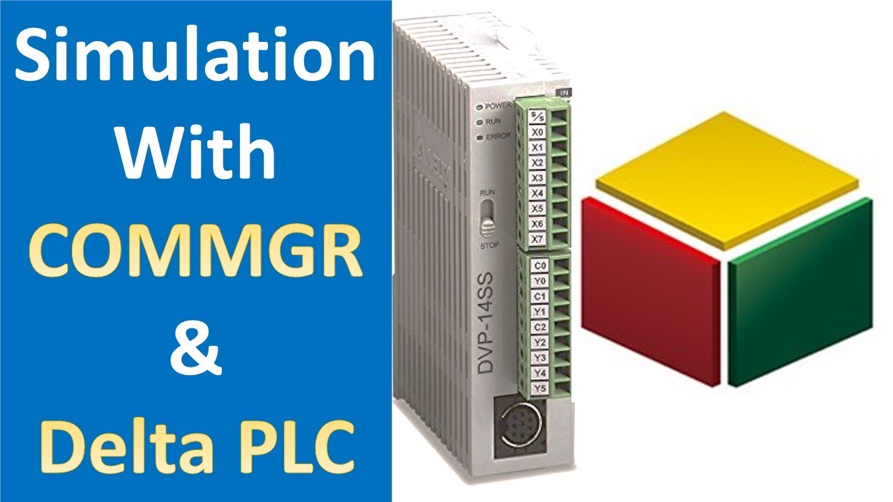 COMMGR and Delta PLC - Creating a Virtual Drive for Simulation - ISPSoft