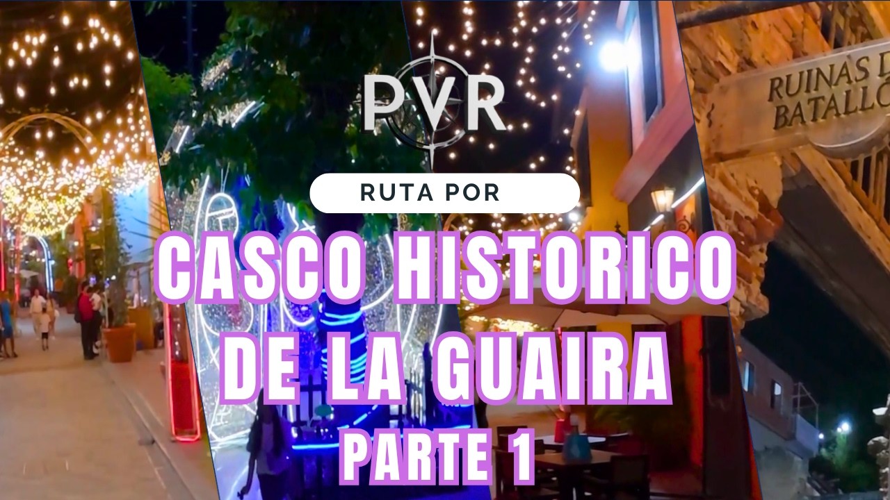ENCANTO NOCTURNO DEL CASCO HISTÓRICO DE LA GUAIRA (Parte 1) | Calles, Historia, Navidad y Alegría 🇻🇪