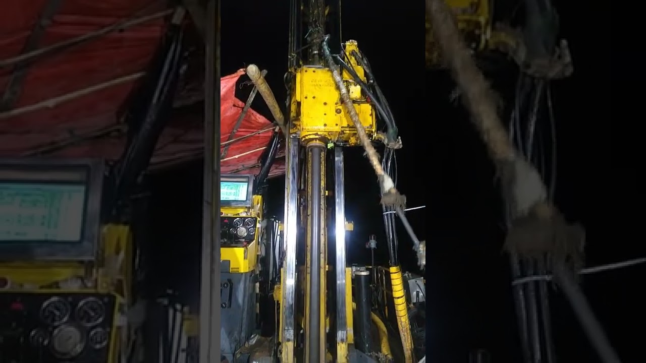 Drilling Coring Geothermal RIG CS14 Atlas Copo Location Nage, Flores, NTT