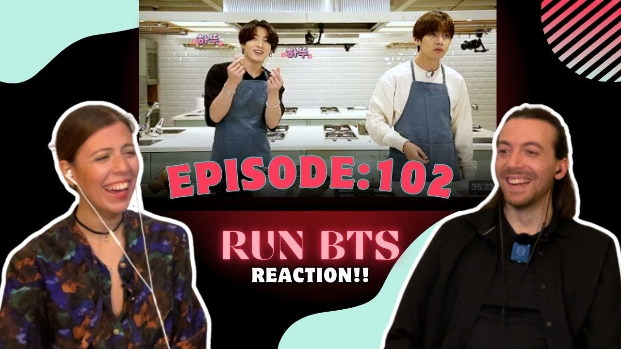 Run Bts Episode:102 Avatar Cooking REACTION!!