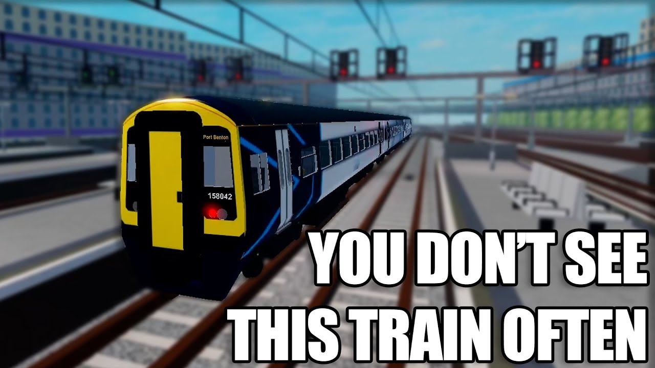 YOU DON'T SEE THIS TRAIN VERY OFTEN IN SCR!!