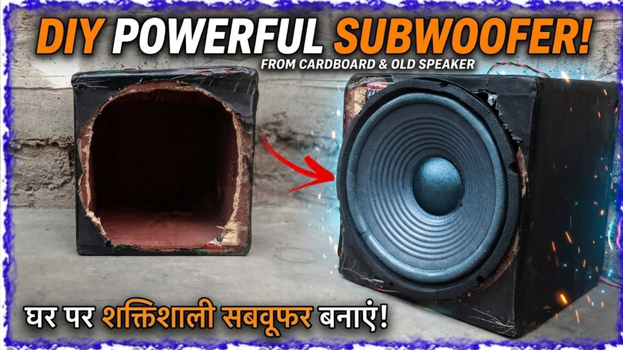8 inch woofer ka cabinet mein 10 inch woofer fit kar raha hun dekhte hain hota Hai ki nahin 