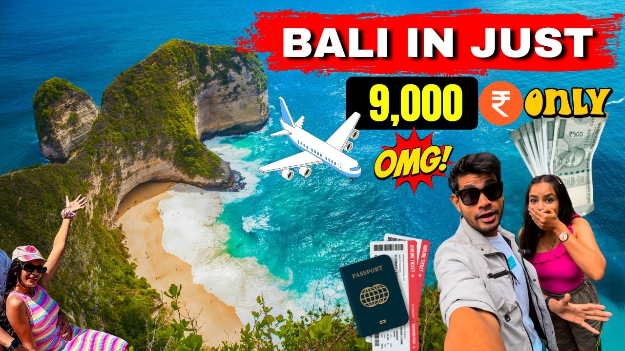 How we reached BALI from INDIA in Just 9,000 INR 😱 | Cheap BALI flights ✈️ from India | Flight Hack