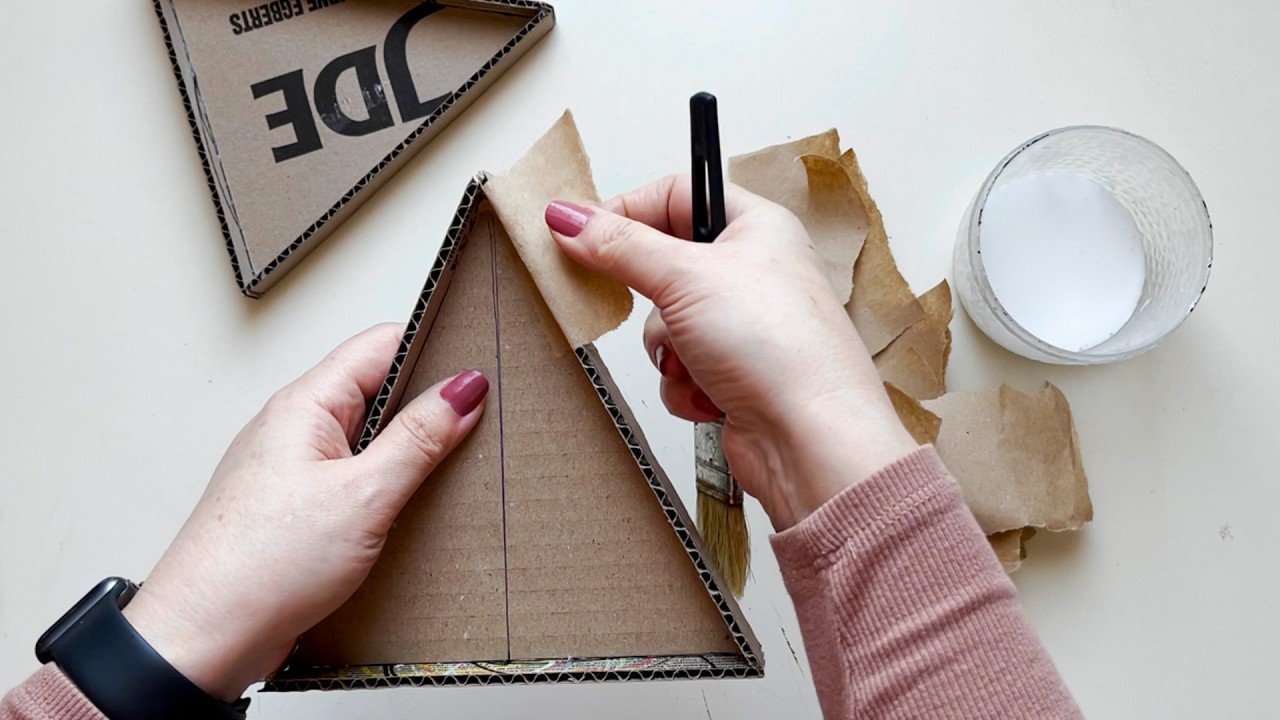 Making a MYSTERIOUS Ancient Box from Cardboard! 🏺✨ DIY Tutorial