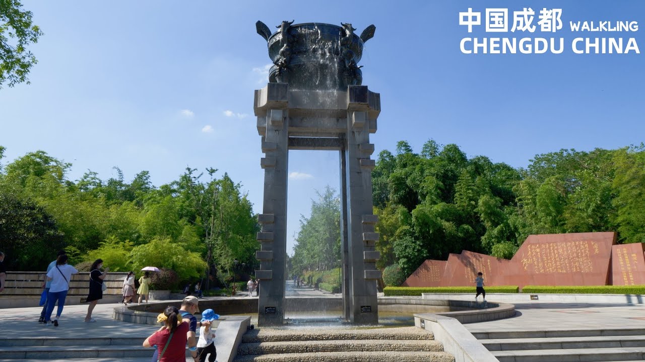 [4K WALK] Huanhuaxi, a very beautiful five-star park in Chengdu#4KWalking#China#中国成都