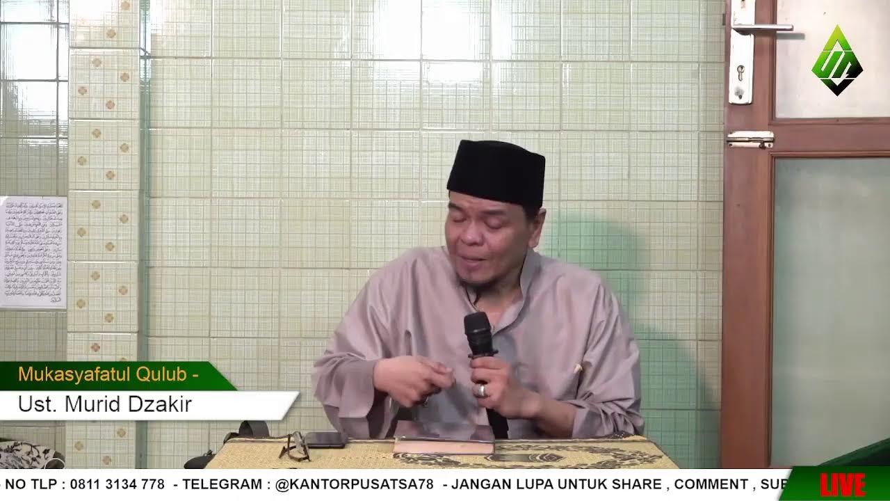 Kajian Menjelang berbuka - Mukasyafatul Qulub - (24 ramadhan 1447H)