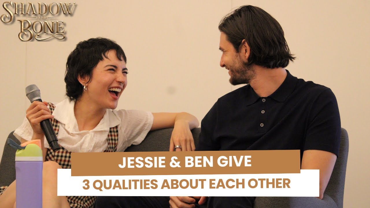 Ben Barnes & Jessie Mei Li give 3 qualities about each other + talk about Darklina