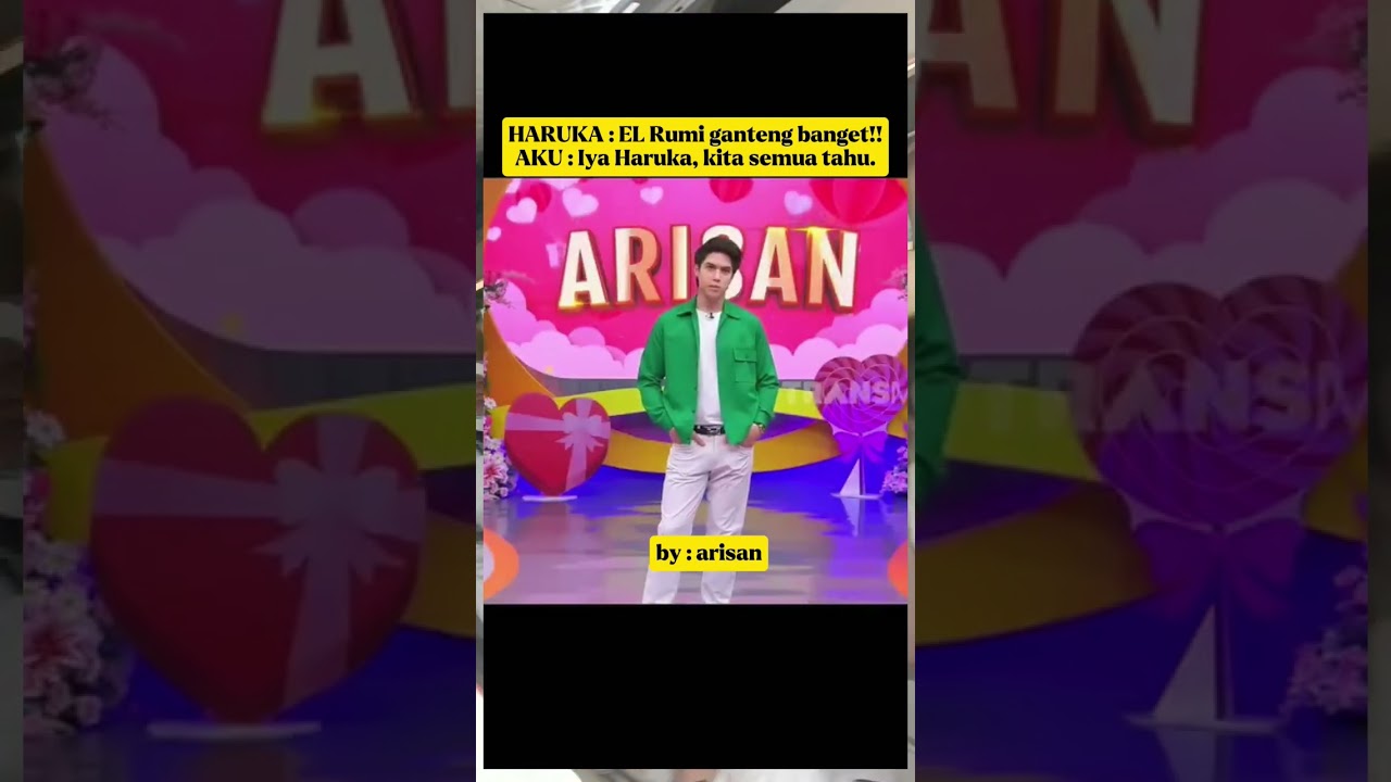 EMANG FAKTA! EL RUMI ketika tampil di acara kuis yang lagi seru. haruka auto terpincut 