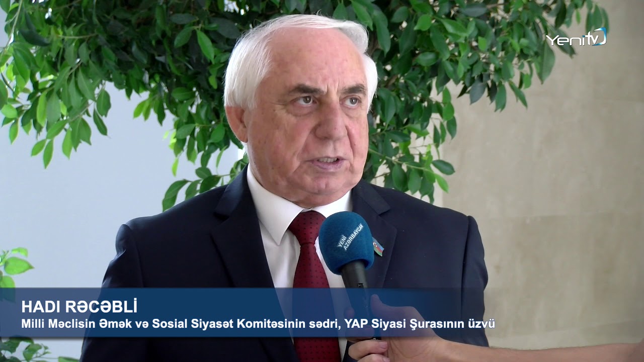 Yeni TV-də sual vaxtı - Hadi Rəcəbli