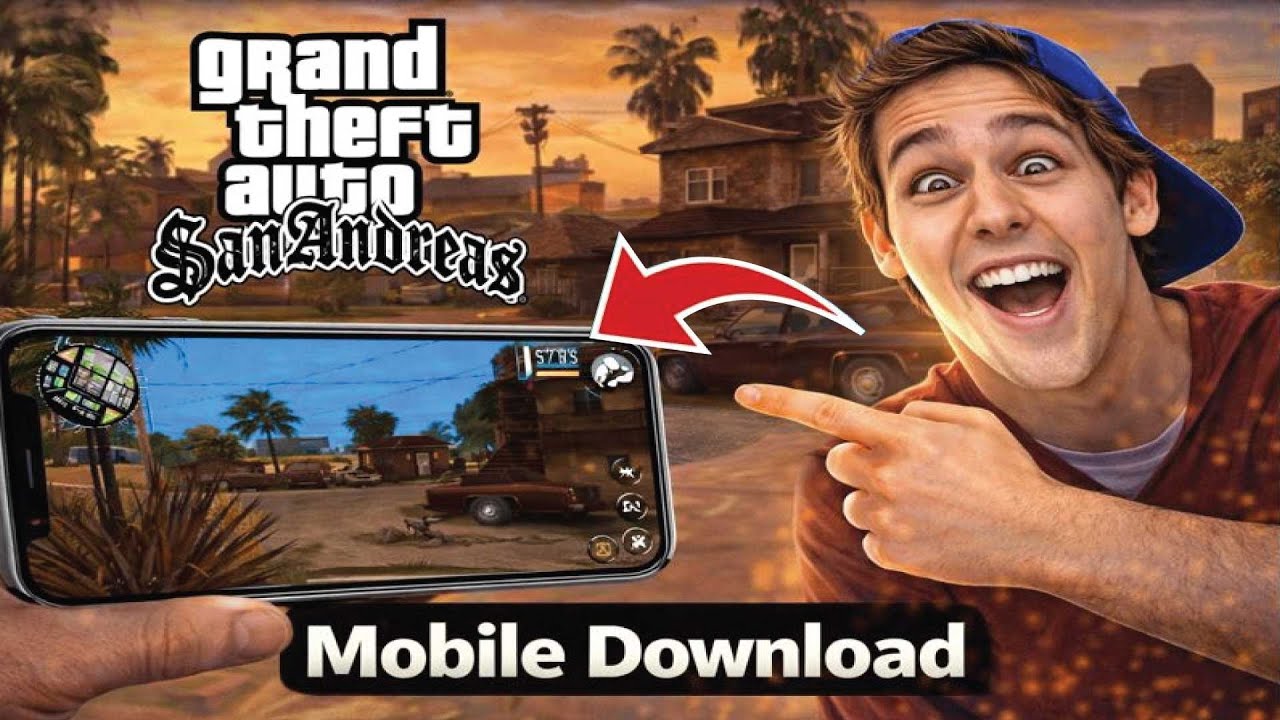 GTA San Andreas Free Mobile Download 2026 – Easy Install Tutorial