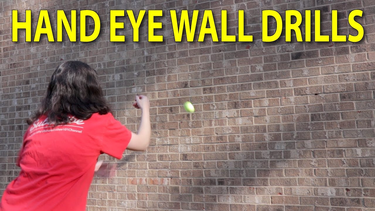 Tennis Ball Hand Eye Coordination Drills For Beginners Using A Wall