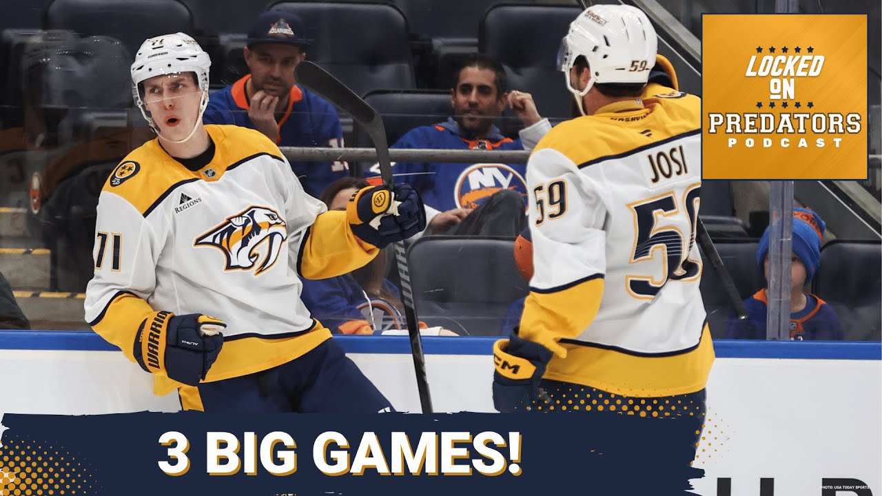 Crunch Time | 3 Must-Win Games for Nashville Predators Before the Olympic Pause