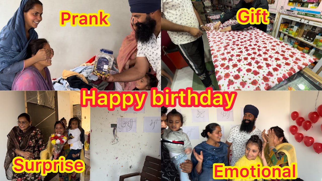 Pehli war sandeep nu Birthday surprise party, emotional ho gyi Deepo