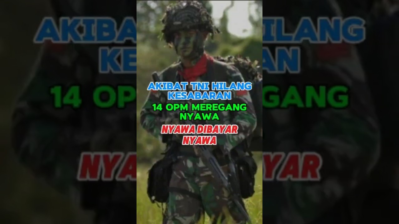 TANPA AMPUN! TNI BANTAI 14 KKB : Gak Ada Yang Selamat Bray