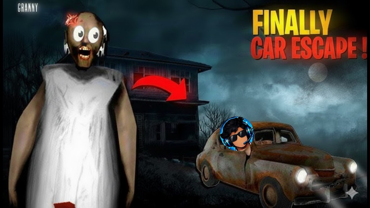 Impossible Car Escape in Granny Chapter 1 (Insane Ending!)