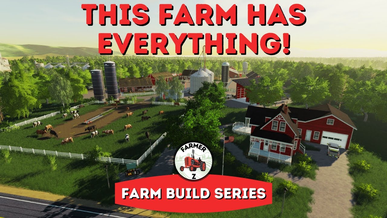 Oklahoma 4x - Farm Build Timelapse - FS19