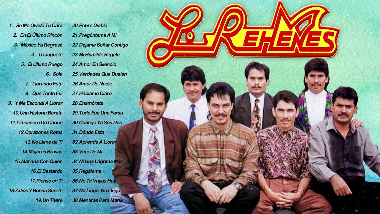 REHENES 30 GRANDES EXITOS ROMANTICOS - REHENES EXITOS SUS MEJORES CANCIONES MIX
