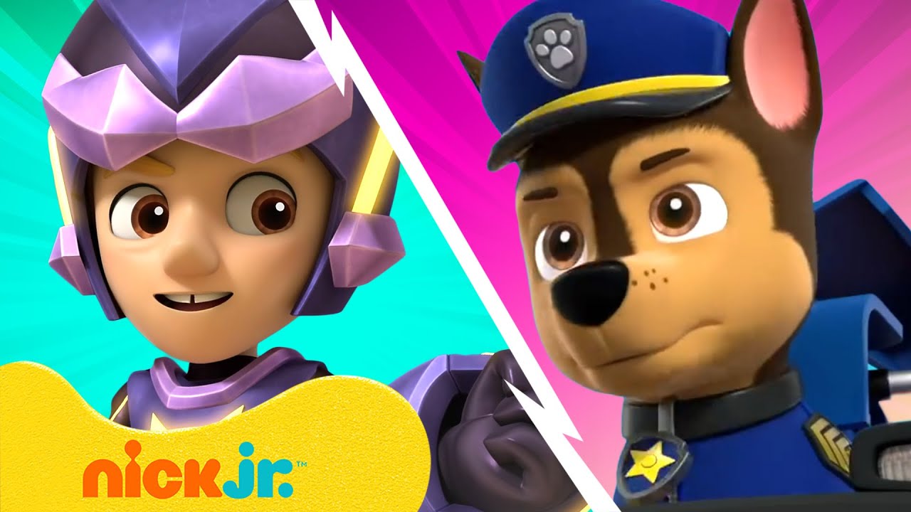 PAW Patrol Pups vs. Harold Humdinger! w/ Chase #2 | 10 Minute Compilation | Nick Jr.