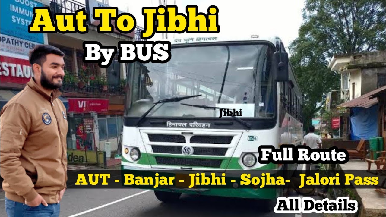 Aut to Jibhi By Bus all Details | Jibhi Road Condition | Delhi to Jibhi in BUS |Jibhi Tourist Places
