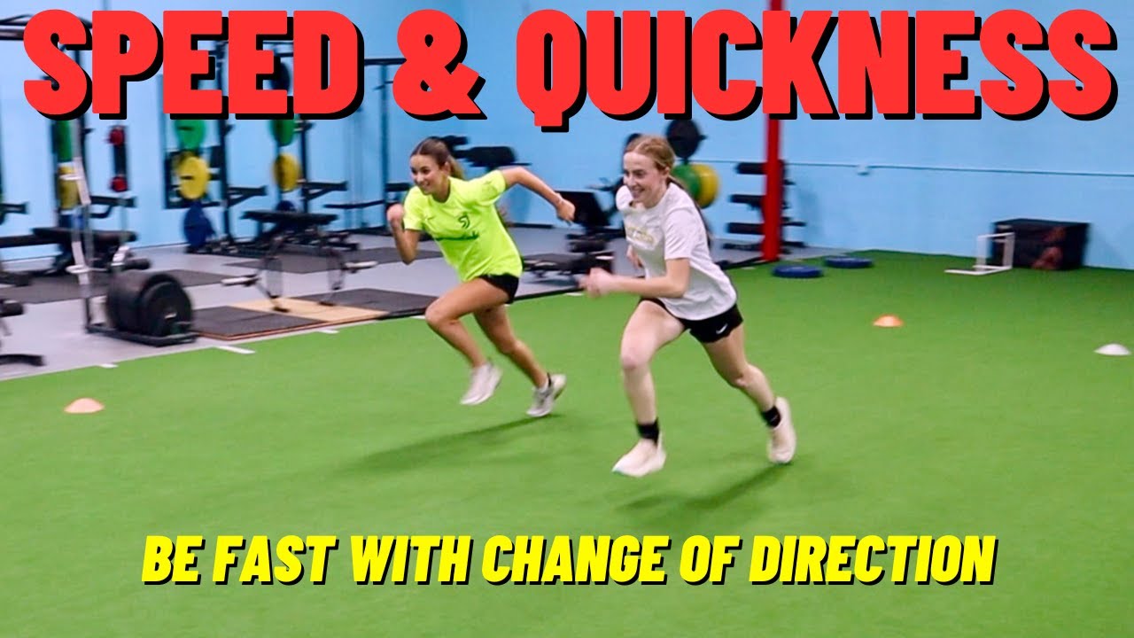 Speed and Quickness With Change of Direction Training For Soccer | PowerLux Fitness