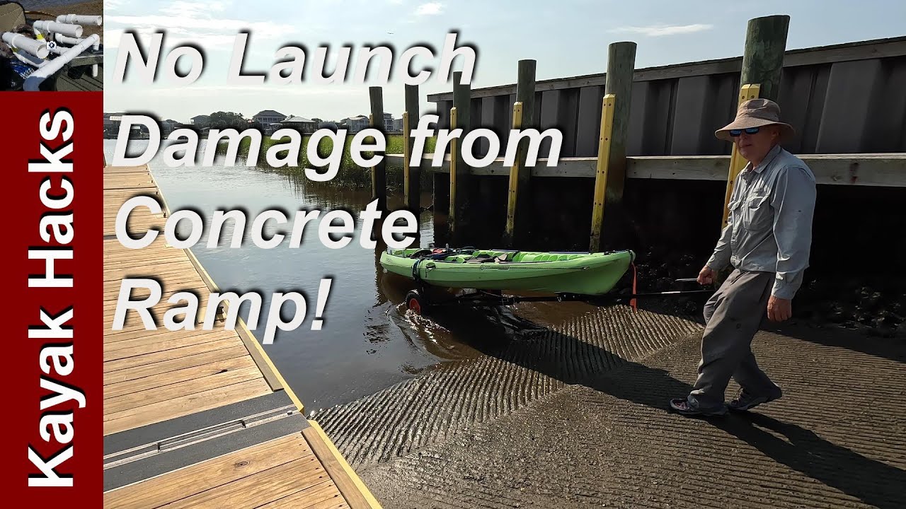 Avoid Concrete Boat Ramp Damage with the VEVOR Kayak Trailer Dolly