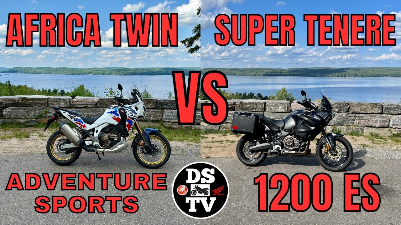 Сравнение Honda Africa Twin Adventre Sports 1100 и Yamaha Super Tenere 1200 ES на дороге и бездор...