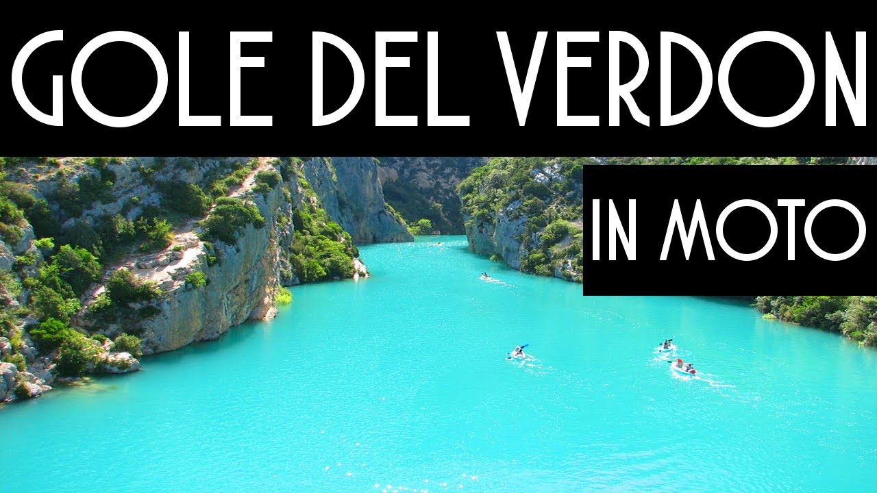 GOLE DEL VERDON IN MOTO [percorrendo la ROUTE NAPOLEON] + GPX file