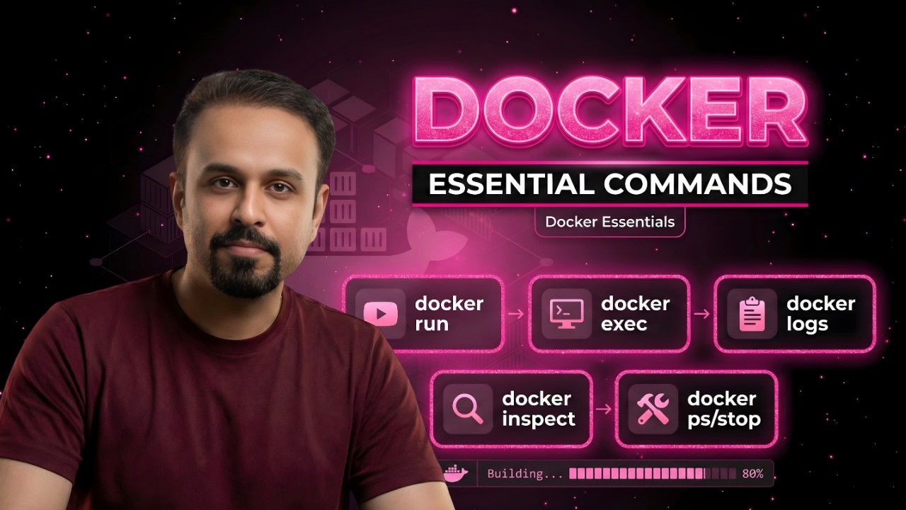 Объяснение командной строки Docker | запуск, выполнение, логирование и проверка (Ежедневные коман...