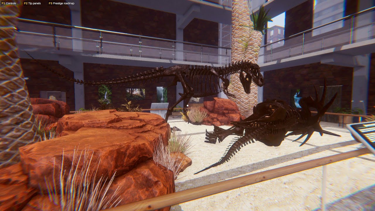 Dinosaur Fossil Hunter: post v2.o update Museum Tour