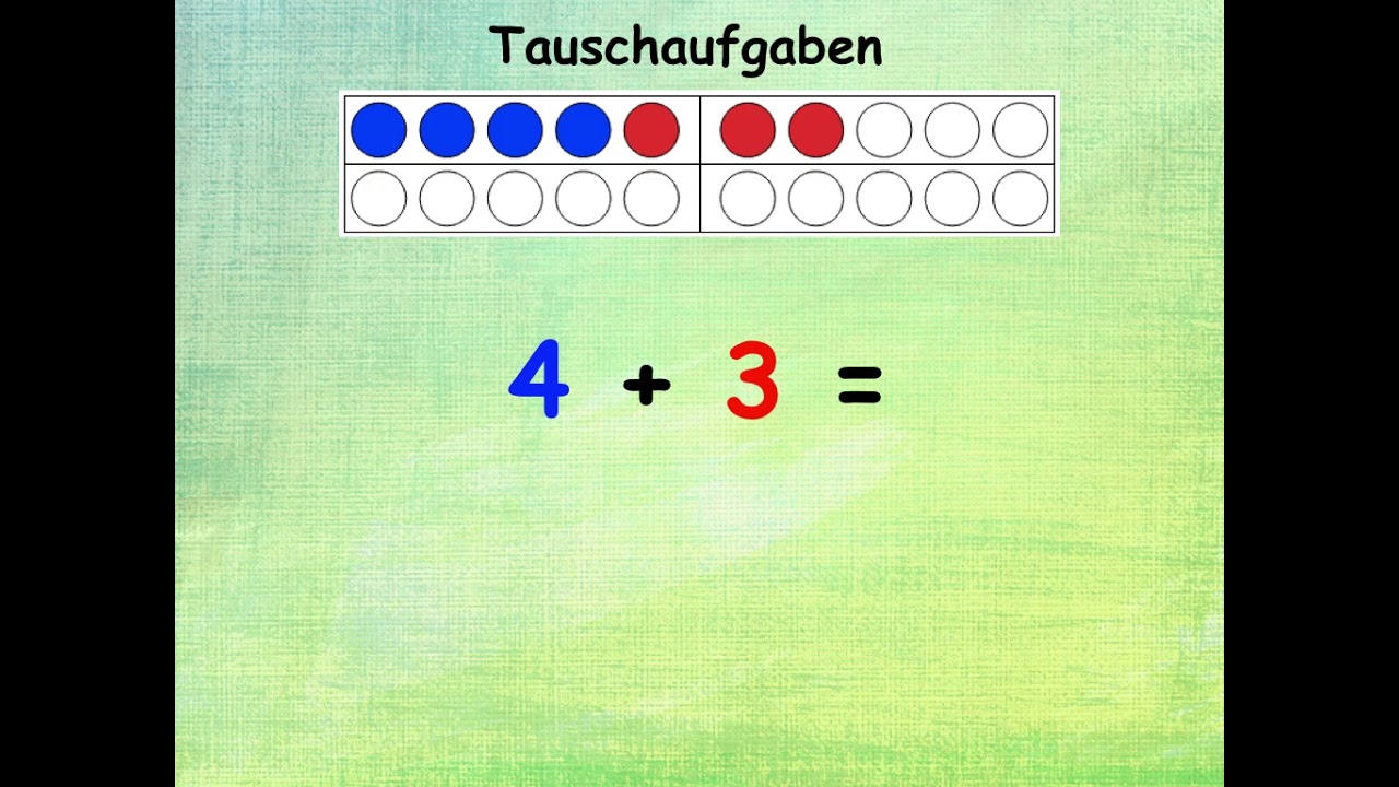 Tauschaufgaben Einführung Klasse 1