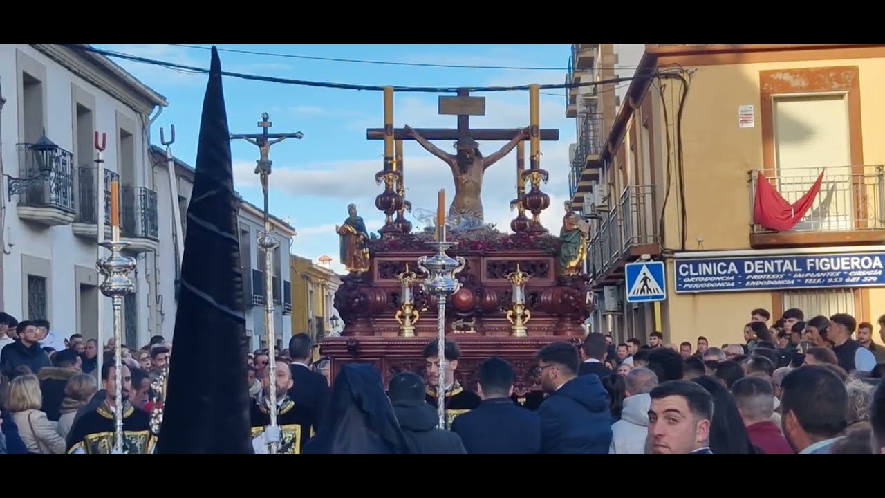 Salida del Cristo de la Buena Muerte de La Carolina, Jaén 2024