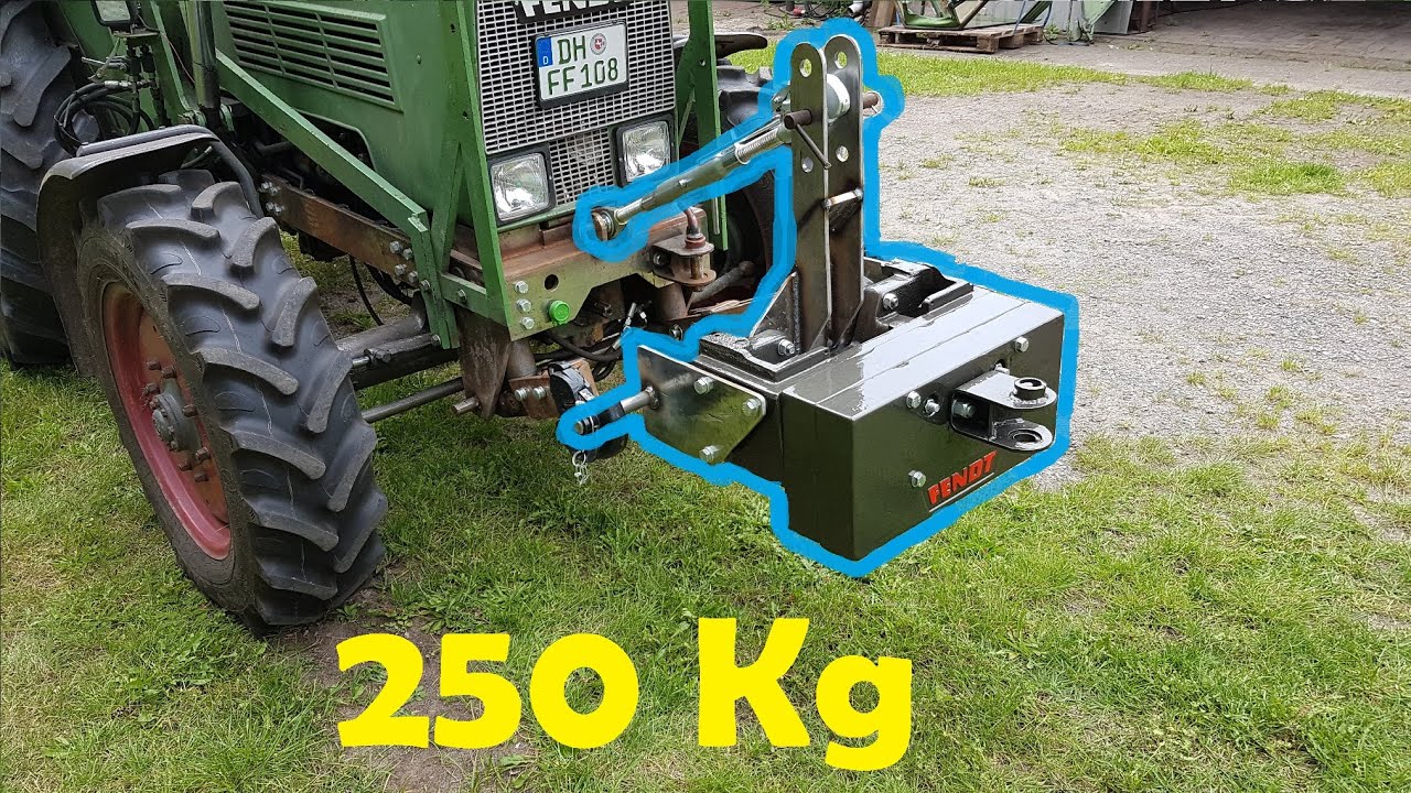 Frontgewicht aus alter Fendt Front | Teil 1 | DIY Frontkraftheber | Eigenbau am Farmer 108 S