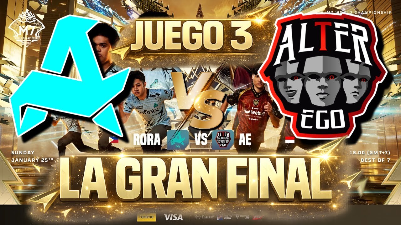 LA GRAN FINAL🏆 M7 AURORA PH VS ALTER EGO 🔥 JUEGO 3 | ¿QUIEN SERA EL CAMPEON? BO7