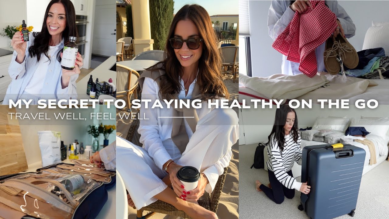 HEALTHY TRAVEL ESSENTIALS | My Secret to Feeling Great on The Go