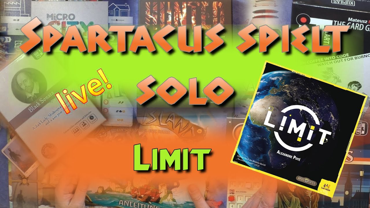 Spartacus' Spieleabend: Limit - Die Grenzen des Wachstums