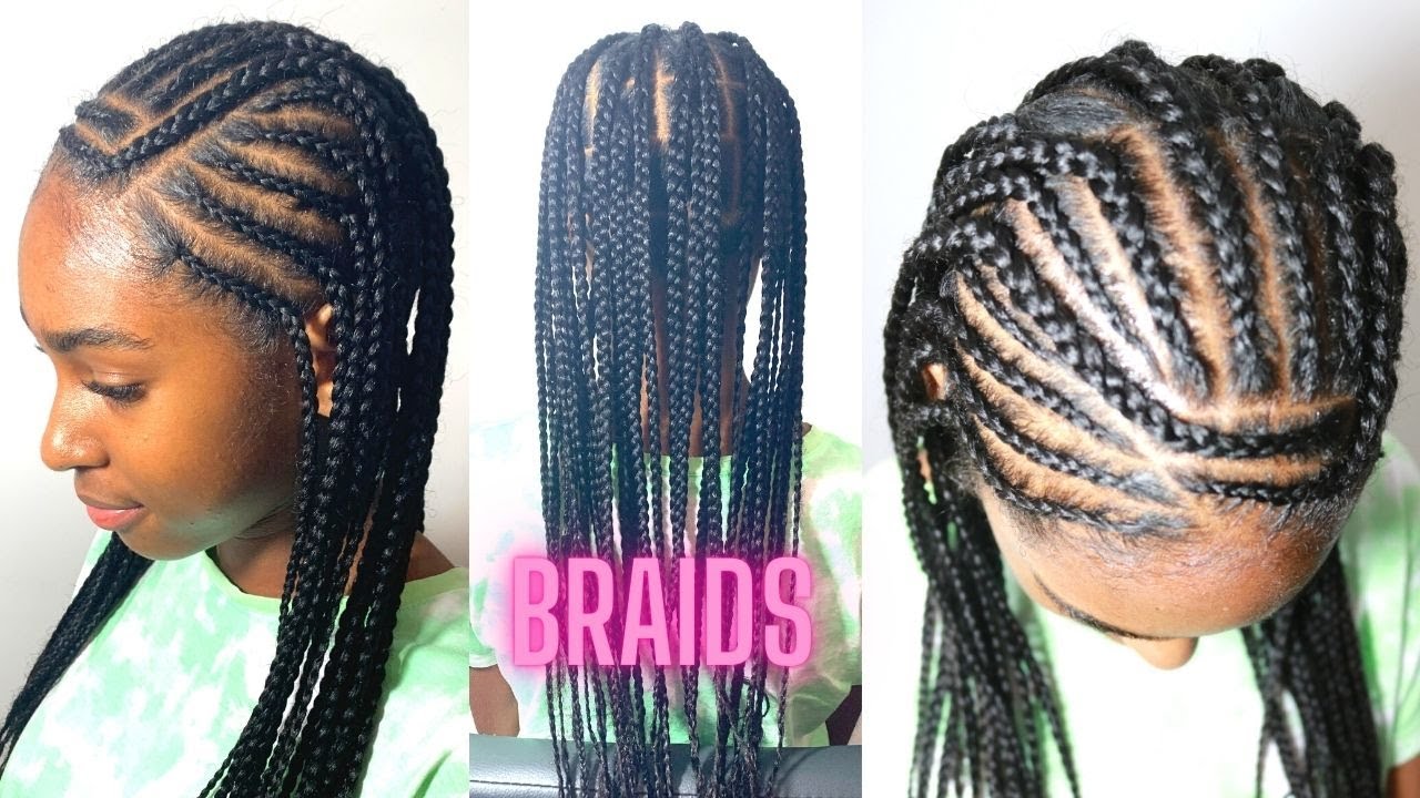 KIDS NATURAL HAIRSTYLES | BRAIDS & CORNROWS TUTORIAL