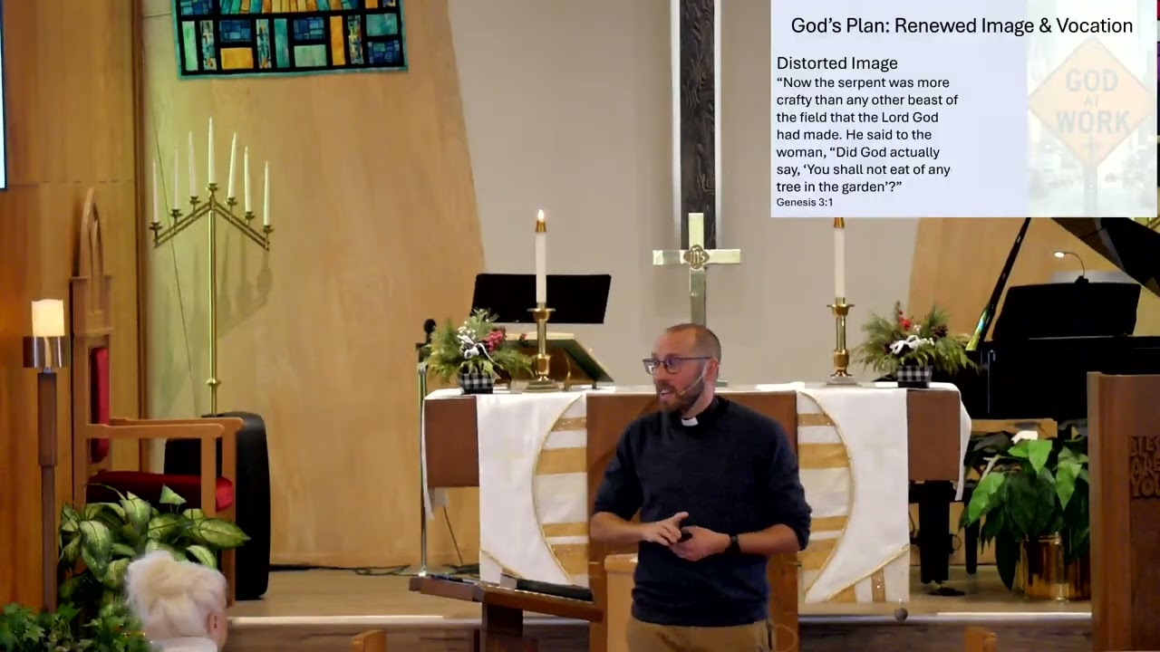 Sermon- January 11, 2026: God's Redemption Plan- Restored Identity and Purpose