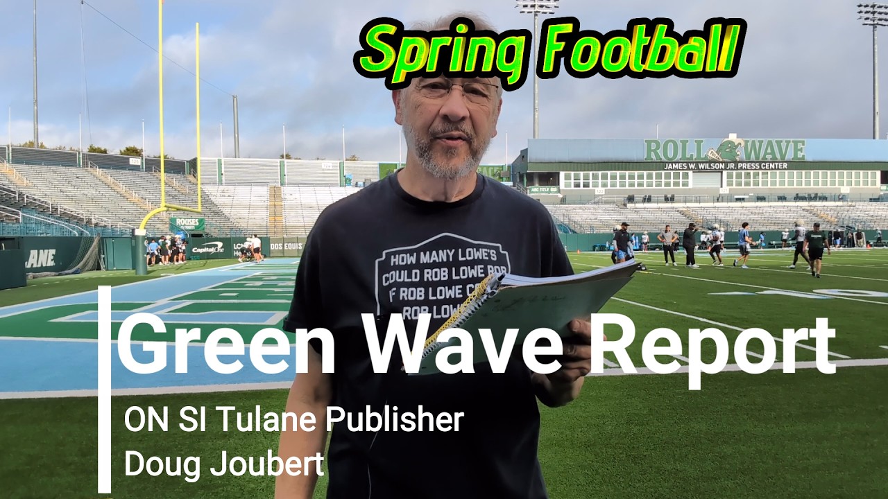 Tulane Spring Football Day 2