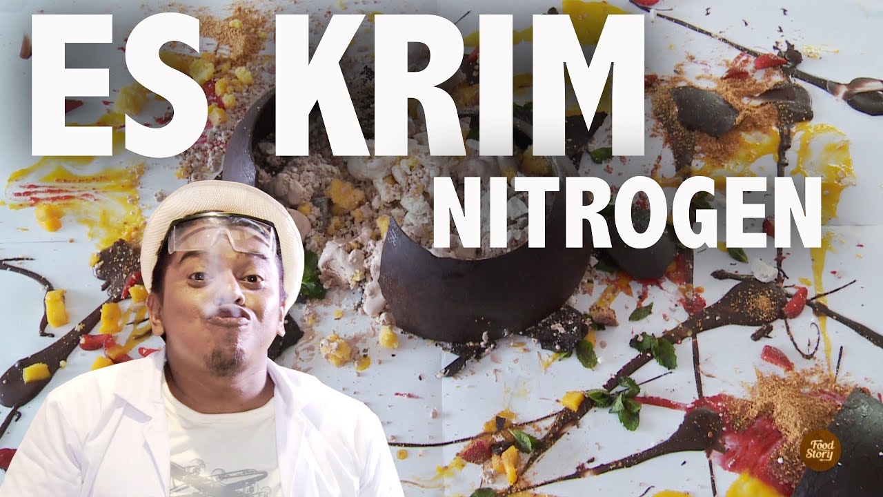 Es Krim Nitrogen Cair