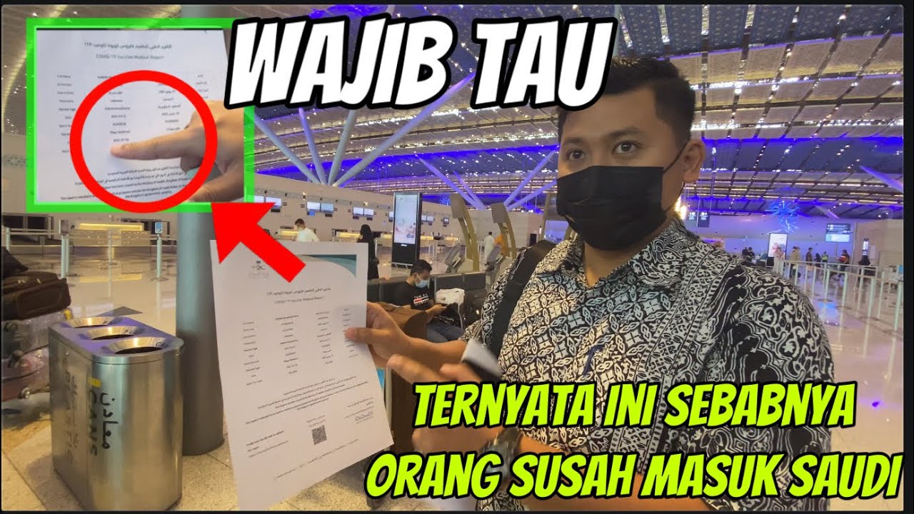 SYARAT MASUK DAN KELUAR SAUDI TERBARU || JANGAN PANIK SAAT DI BANDARA BEGINI CARANYA