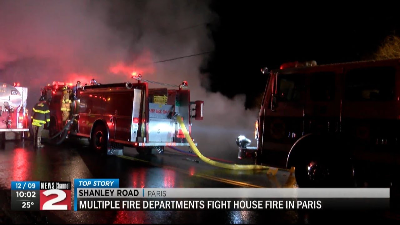 Multiple departments respond to Paris fire