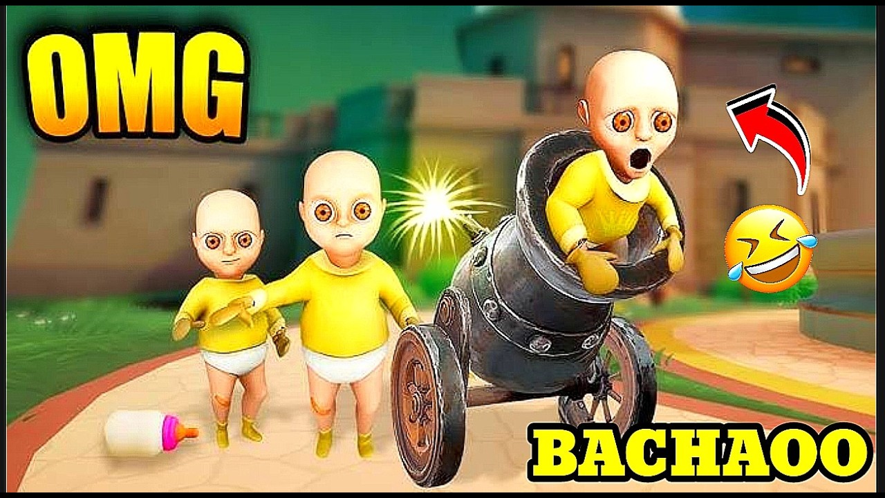 CAN I DEFEAT THIS HORROR BABY | BABY IN YELLOW