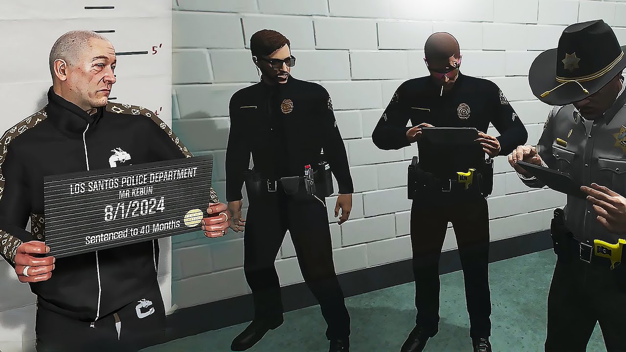 Mr. K Argues with the Cops About His Charge | Nopixel 4.0